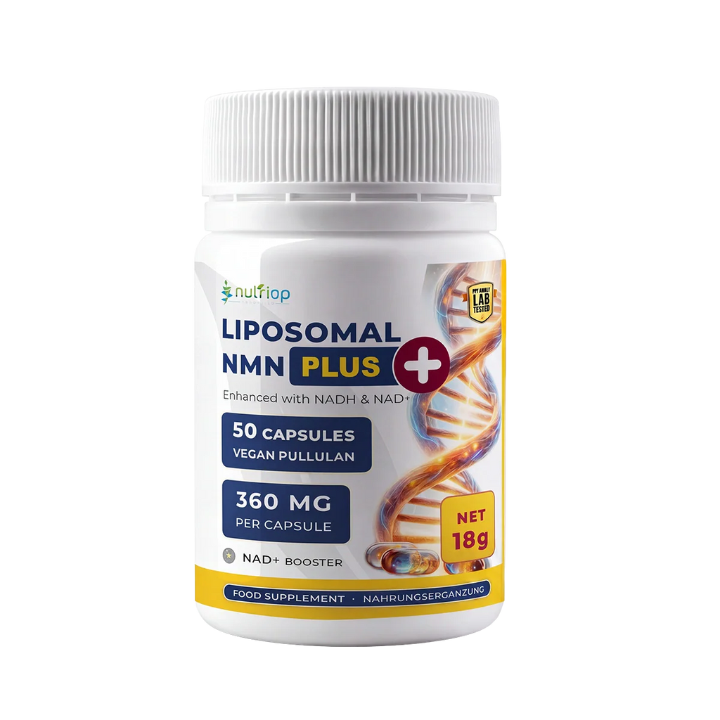 Nutriop® Max Strength Liposomal NMN PLUS+: Advanced Absorption NAD+ Complex (50 Capsules)