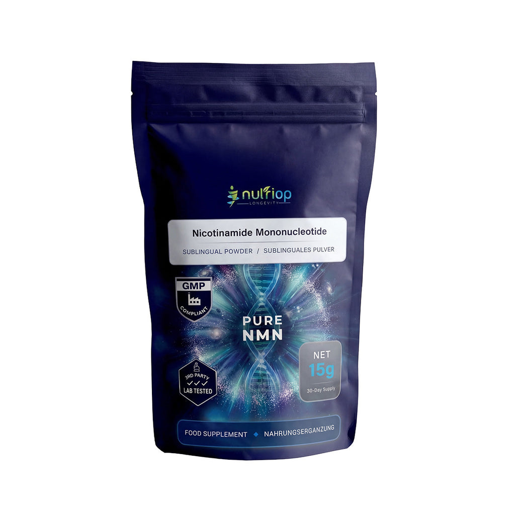 Nutriop® Pure NMN Sublingual Powder - Direct NAD+ Precursor (15g)