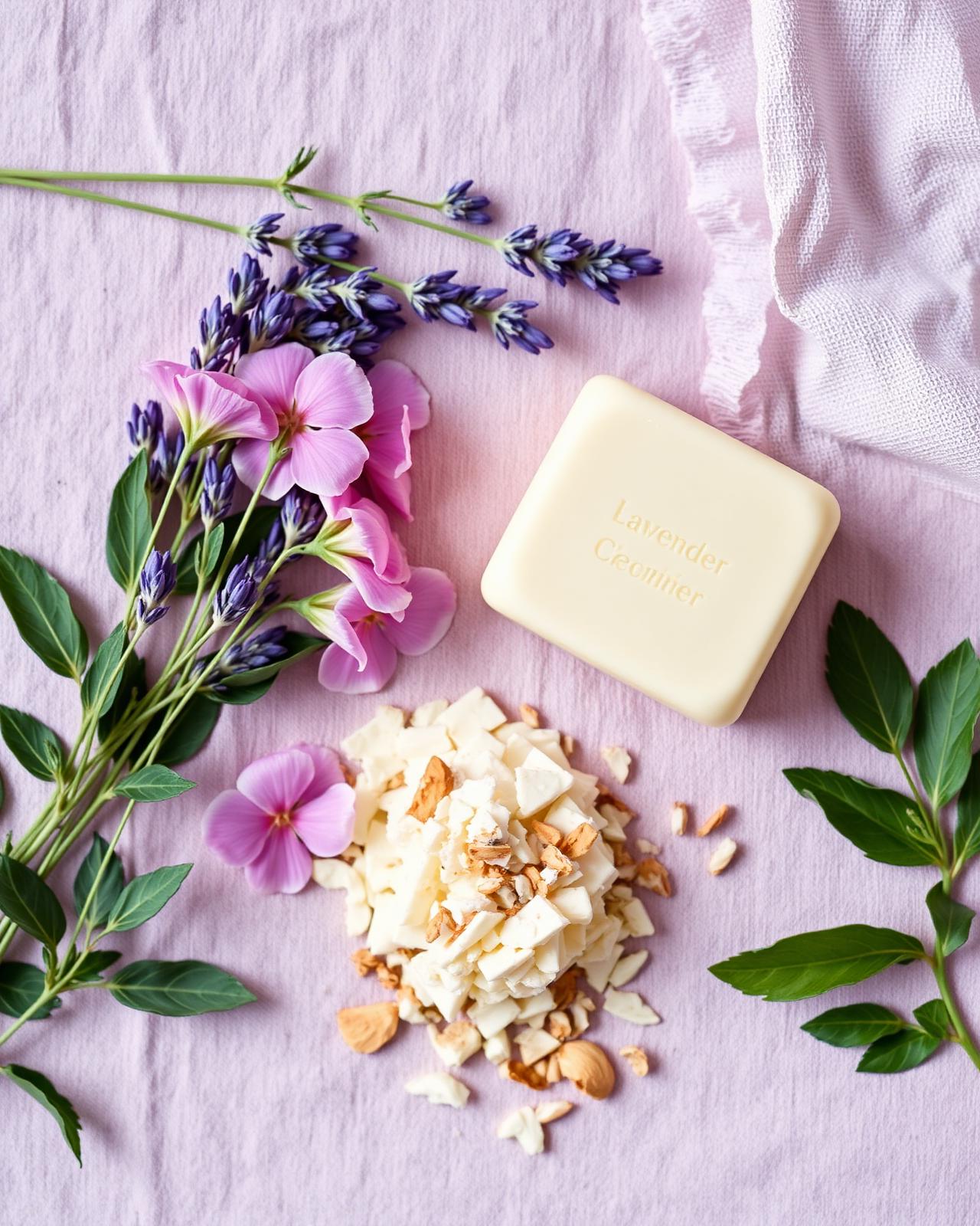 Shampoing Solide Lavande et Géranium